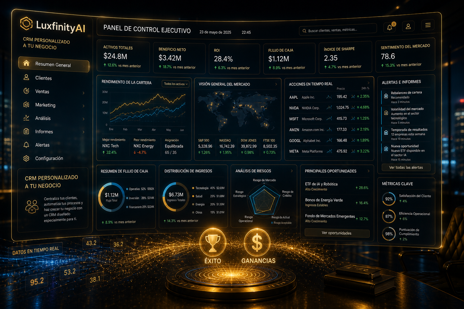 Dashboards y decisiones con datos vivos